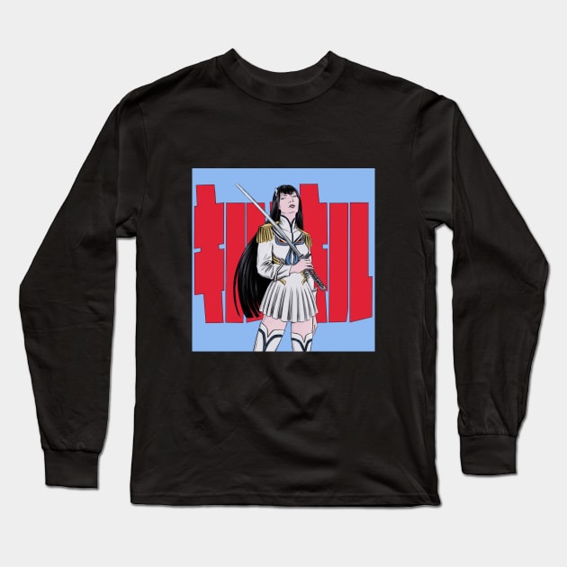 Kiryuin Satsuki Long Sleeve T-Shirt by ProserPina